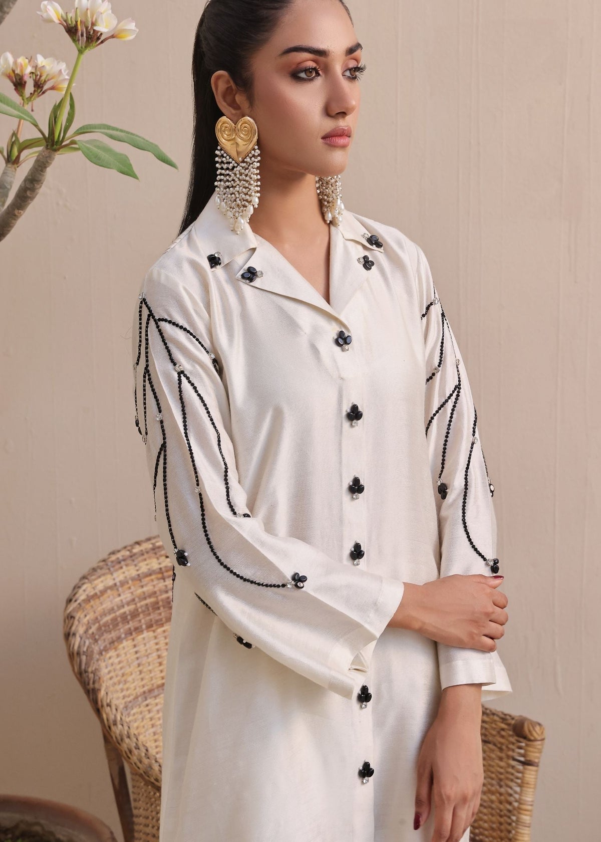 Mona Imran | Saiba Wedding Formal | NOOR by Mona Imran - Designer Dress - Type: Ladies Clothes - Available at Libayah - 100% Original