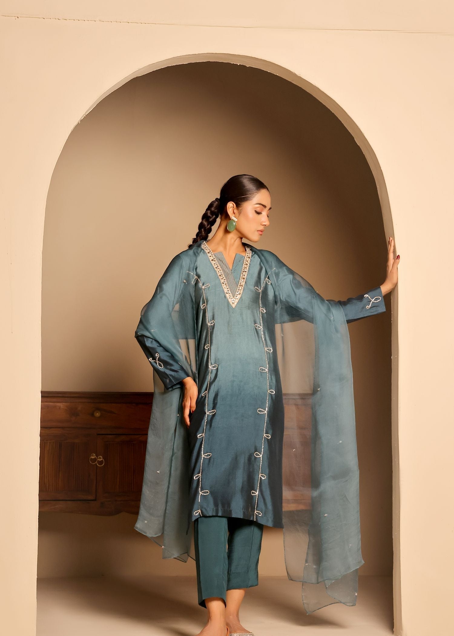 Mona Imran | Saiba Wedding Formal | ARZU by Mona Imran - Designer Dress - Type: Ladies Clothes - Available at Libayah - 100% Original