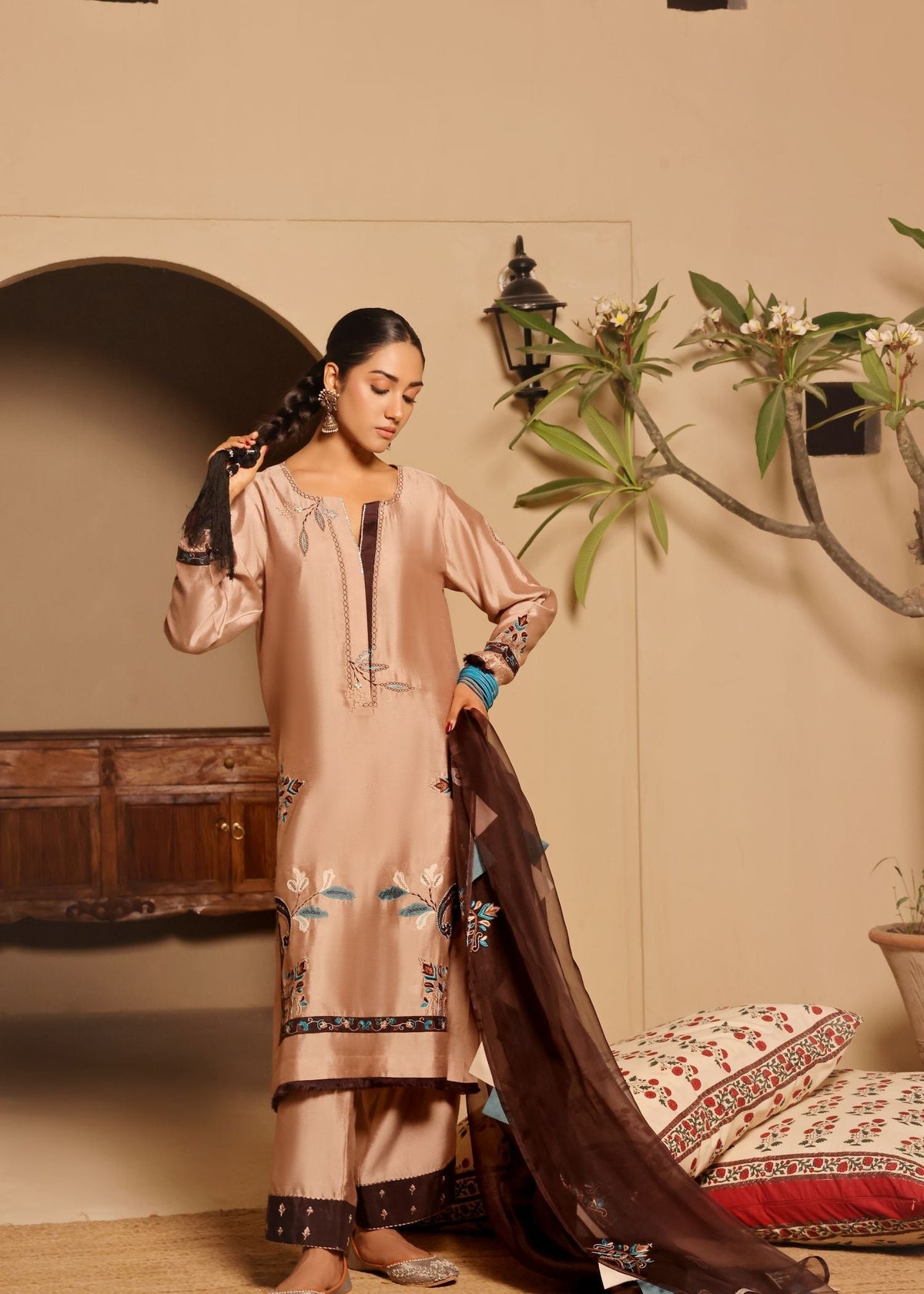 Mona Imran | Saiba Wedding Formal | DILKASH by Mona Imran - Designer Dress - Type: Ladies Clothes - Available at Libayah - 100% Original