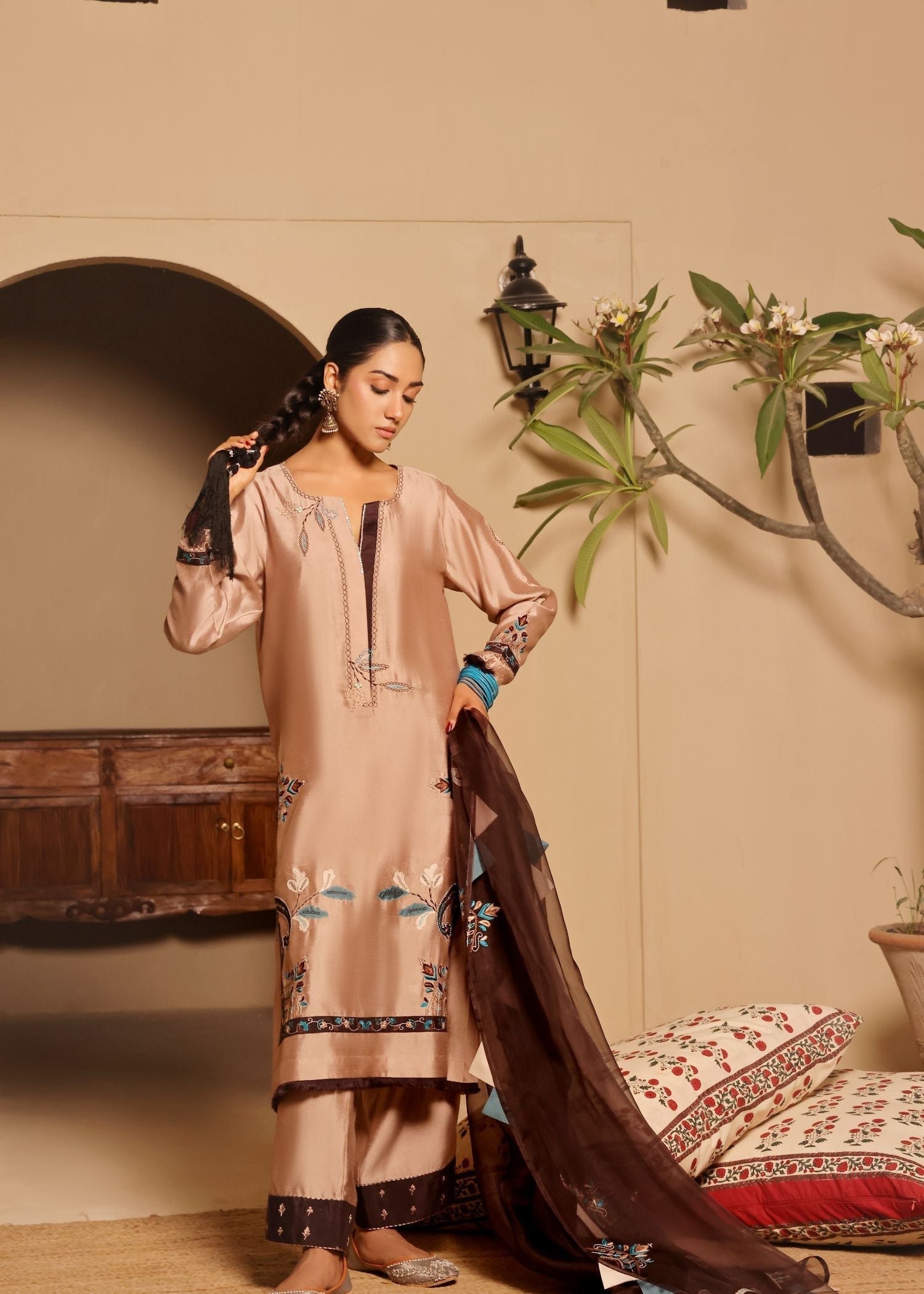 Mona Imran | Saiba Wedding Formal | DILKASH by Mona Imran - Designer Dress - Type: Ladies Clothes - Available at Libayah - 100% Original
