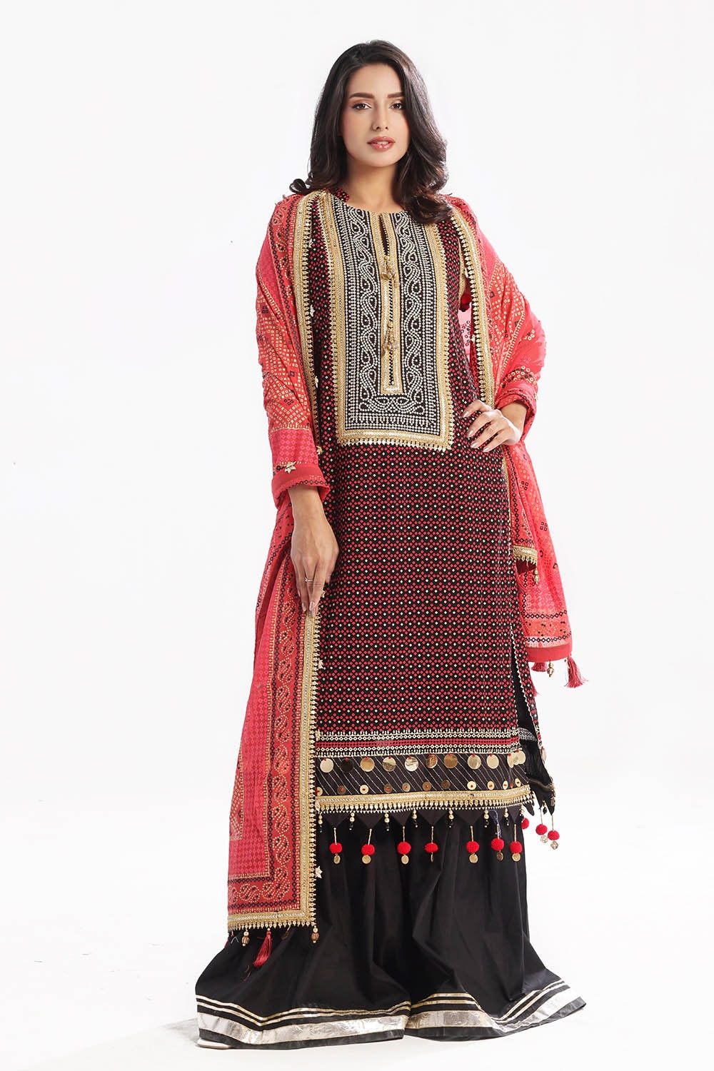 Gul Ahmed | Chunri Lawn 25 | BM-52017 by Gul Ahmed - Designer Dress - Type: Ladies Clothes - Available at Libayah - 100% Original