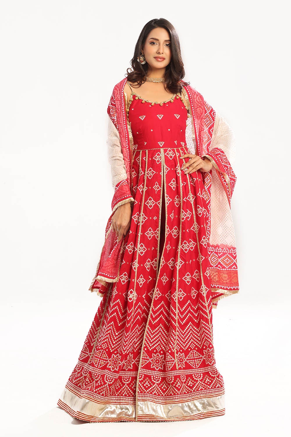 Gul Ahmed | Chunri Lawn 25 | CL-52442 by Gul Ahmed - Designer Dress - Type: Ladies Clothes - Available at Libayah - 100% Original