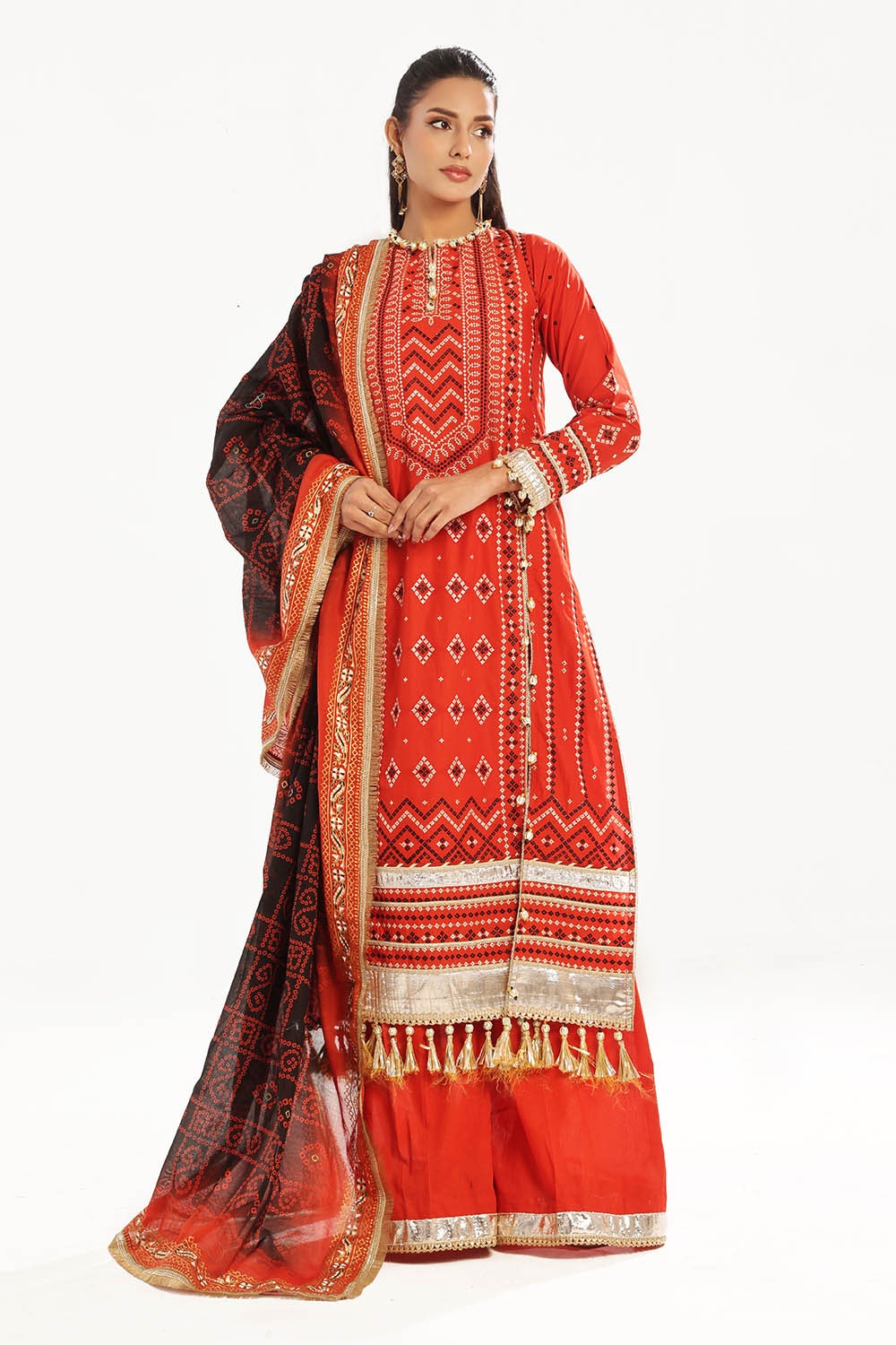 Gul Ahmed | Chunri Lawn 25 | CL-52443 by Gul Ahmed - Designer Dress - Type: Ladies Clothes - Available at Libayah - 100% Original