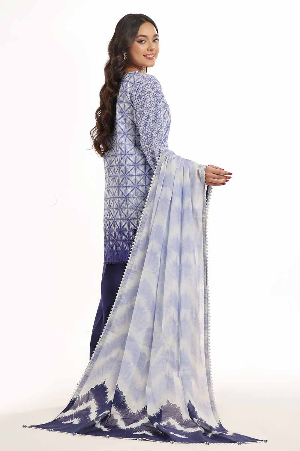 Gul Ahmed | MalMal Collection 24 | ML-42010 by Gul Ahmed - Designer Dress - Type: Luxury - Available at Libayah - 100% Original