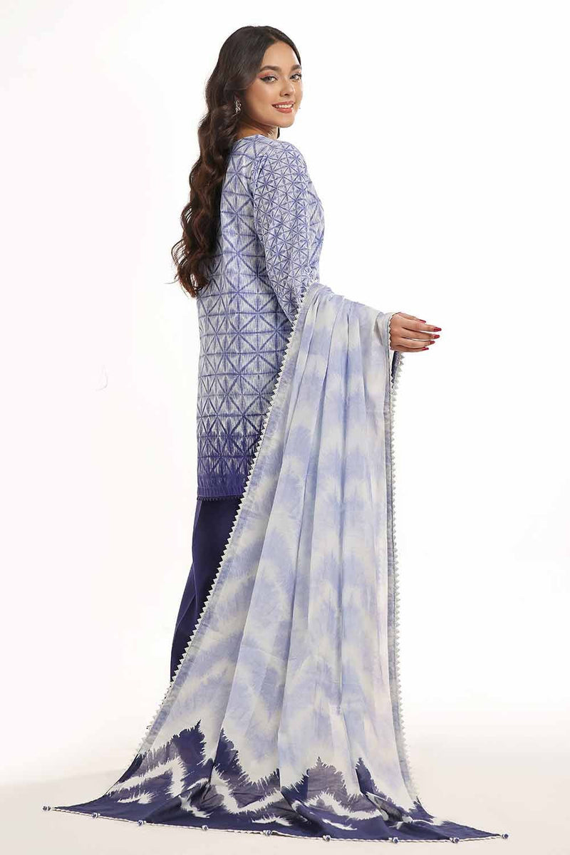 Gul Ahmed | MalMal Collection 24 | ML-42010 by Gul Ahmed - Designer Dress - Type: Luxury - Available at Libayah - 100% Original