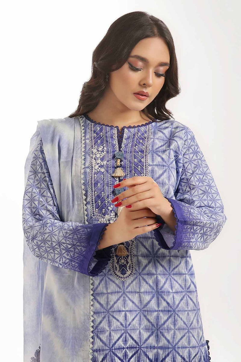 Gul Ahmed | MalMal Collection 24 | ML-42010 by Gul Ahmed - Designer Dress - Type: Luxury - Available at Libayah - 100% Original