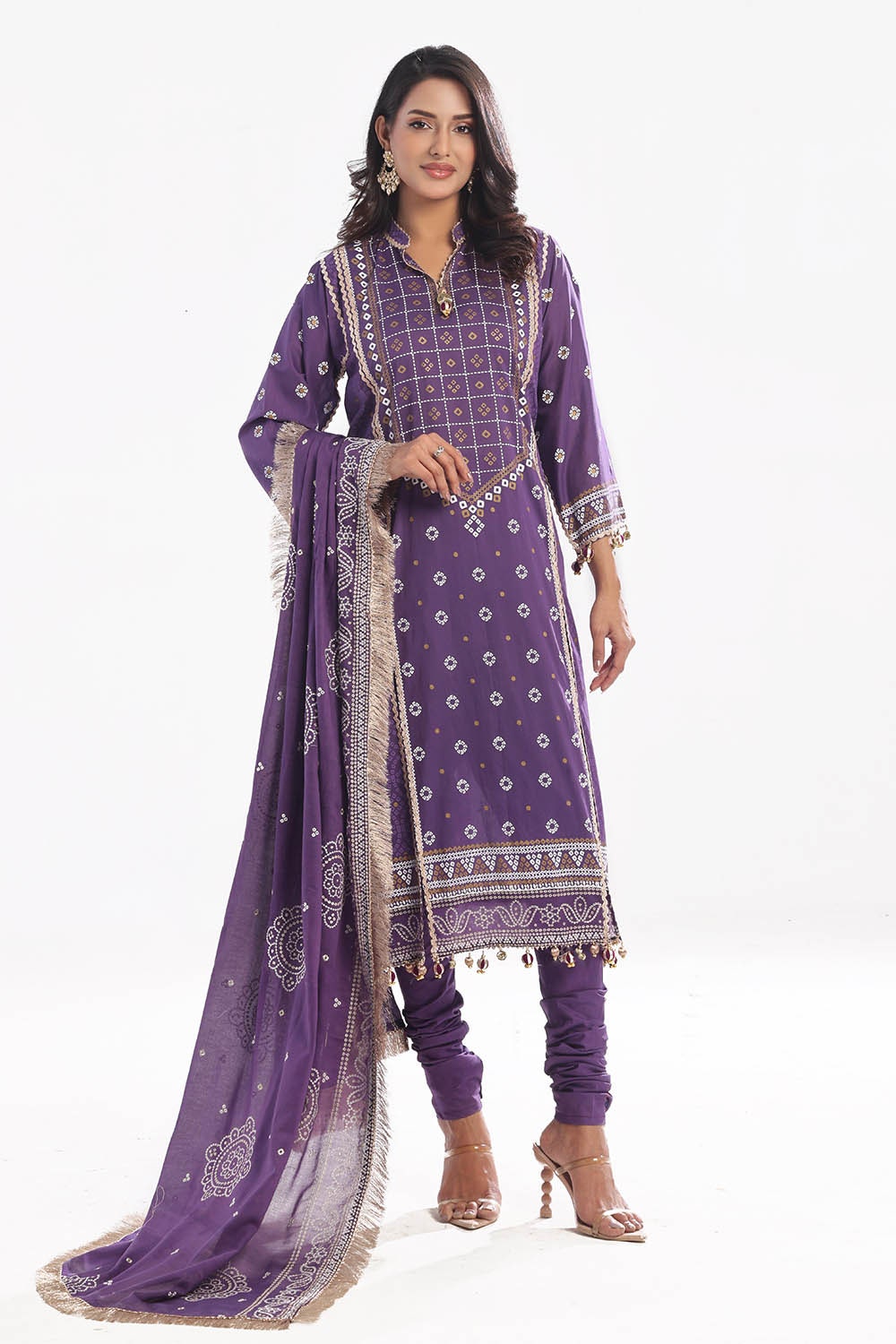 Gul Ahmed | Chunri Lawn 25 | CL-52169 by Gul Ahmed - Designer Dress - Type: Ladies Clothes - Available at Libayah - 100% Original