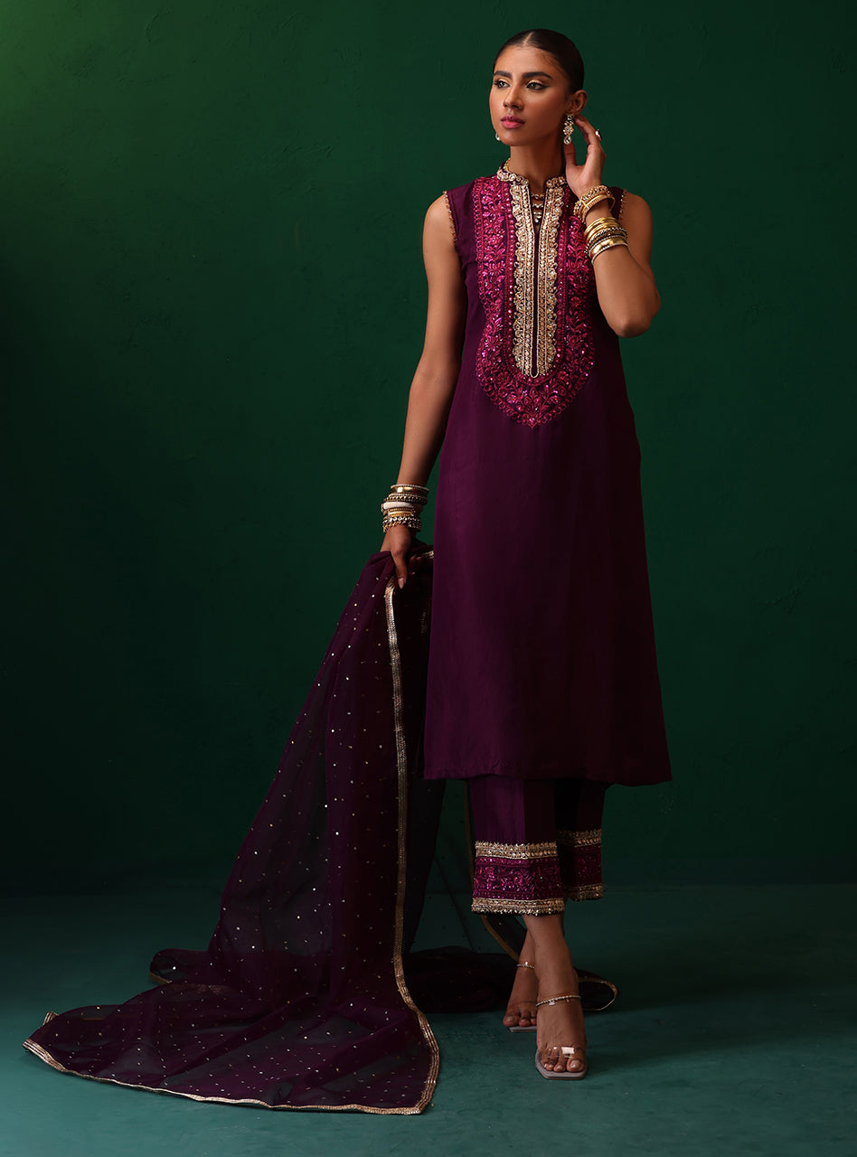 Zainab Chottani | Semi Formals | AMYRA by Zainab Chottani - Designer Dress - Type: Ladies Clothes - Available at Libayah - 100% Original