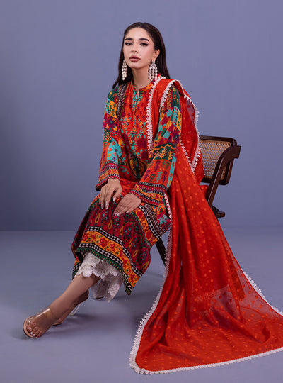 Zainab Chottani | Eid Festive Vol 1 | KEYSARYA by Zainab Chottani - Designer Dress - Type: Ladies Clothes - Available at Libayah - 100% Original