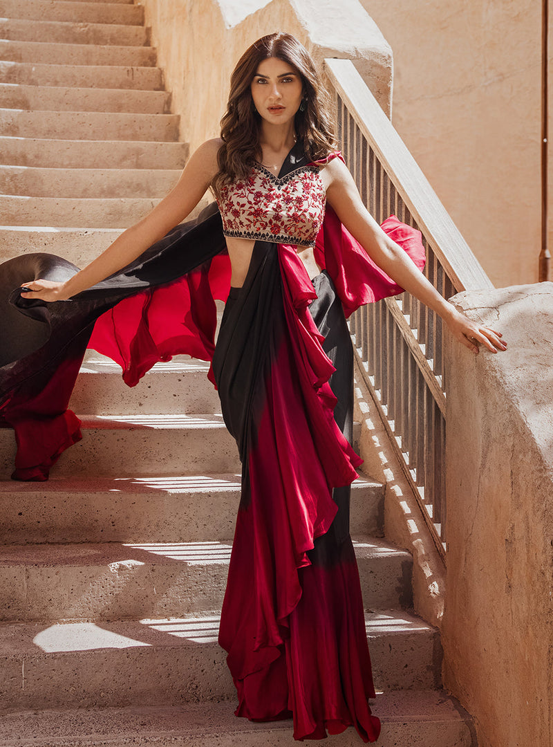 Zainab Chottani | Semi Formals | RAHA by Zainab Chottani - Designer Dress - Type: Ladies Clothes - Available at Libayah - 100% Original