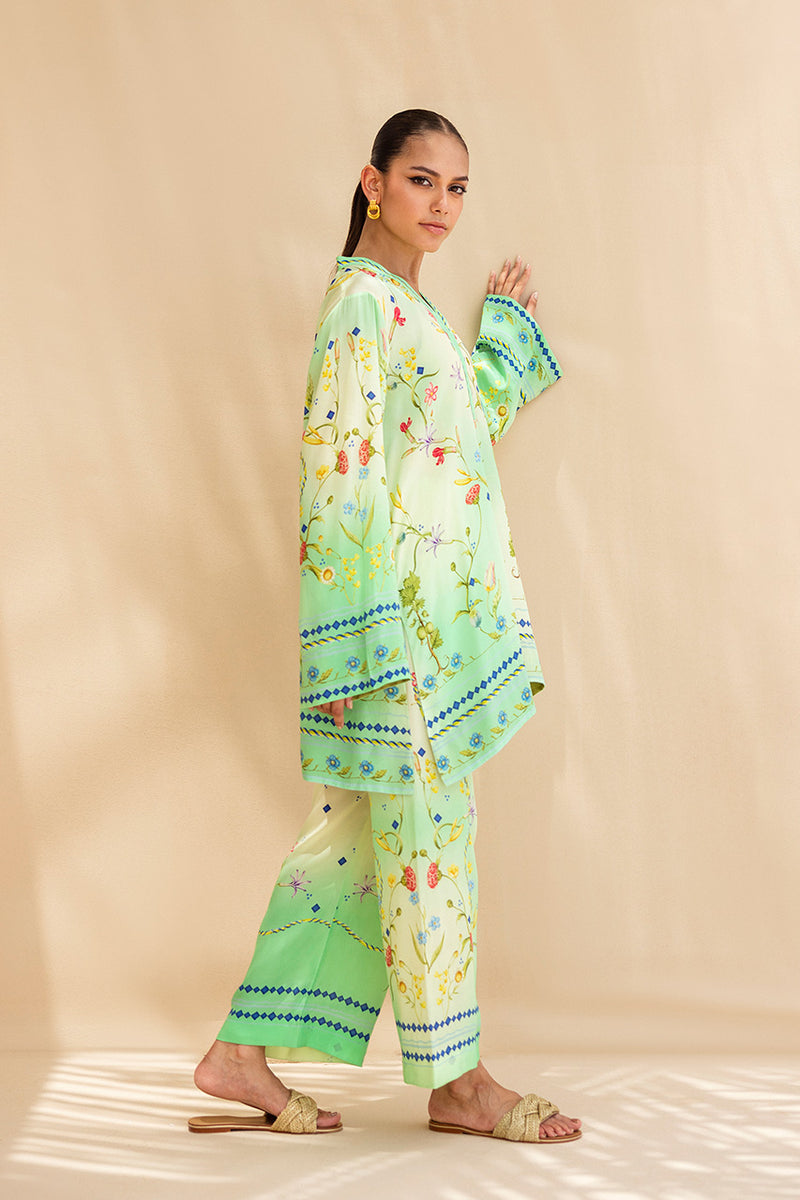 Sania Maskatiya | Mirra Luxury Pret 25 | Nema (B) by Sania Maskatiya - Designer Dress  - Type : Ladies Clothes - Available at Libayah - 100% Original 