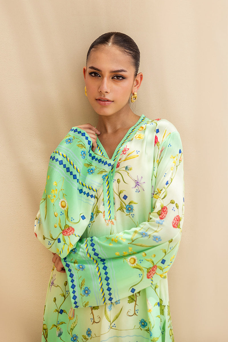 Sania Maskatiya | Mirra Luxury Pret 25 | Nema (B) by Sania Maskatiya - Designer Dress  - Type : Ladies Clothes - Available at Libayah - 100% Original 