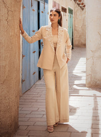 Zainab Chottani | Semi Formals | GOLD SCINTILLANT by Zainab Chottani - Designer Dress - Type: Ladies Clothes - Available at Libayah - 100% Original