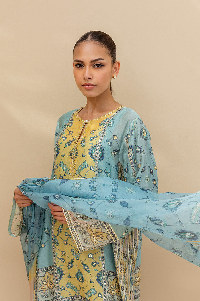 Sania Maskatiya | Mirra Luxury Pret 25 | Aiva (B) by Sania Maskatiya - Designer Dress  - Type : Ladies Clothes - Available at Libayah - 100% Original 