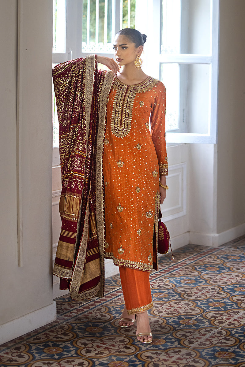 Sana Abbas | Wedding Formals | HOORAIN by Sana Abbas - Designer Dress - Type: Ladies Clothes - Available at Libayah - 100% Original