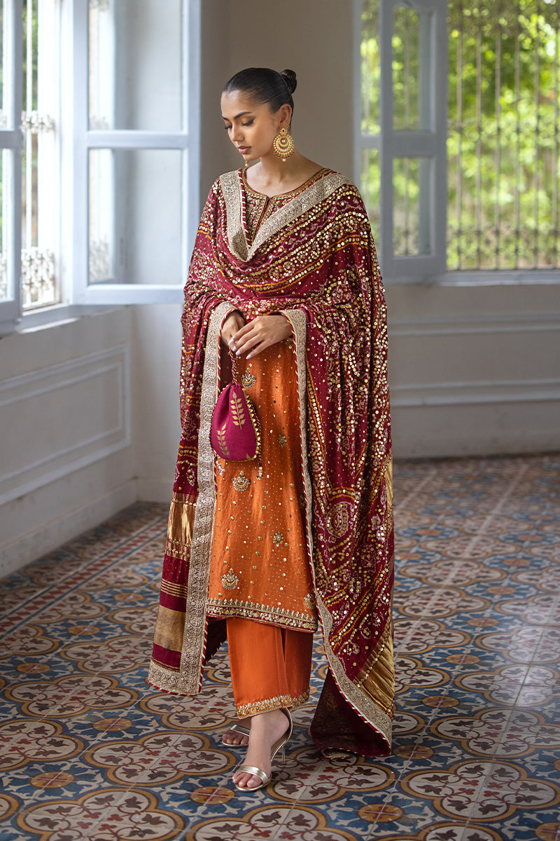 Sana Abbas | Wedding Formals | HOORAIN by Sana Abbas - Designer Dress - Type: Ladies Clothes - Available at Libayah - 100% Original