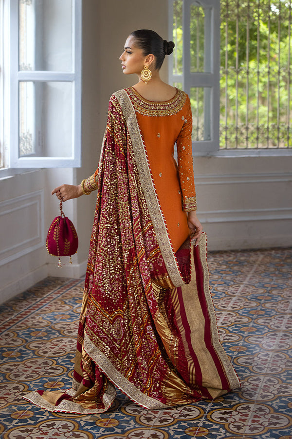 Sana Abbas | Wedding Formals | HOORAIN by Sana Abbas - Designer Dress - Type: Ladies Clothes - Available at Libayah - 100% Original