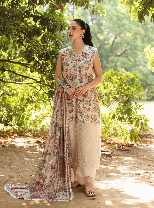 Zainab Chottani | Tahra Lawn 24 | SAMAHA - D 5B by Zainab Chottani - Designer Dress - Type: Ladies Clothes - Available at Libayah - 100% Original