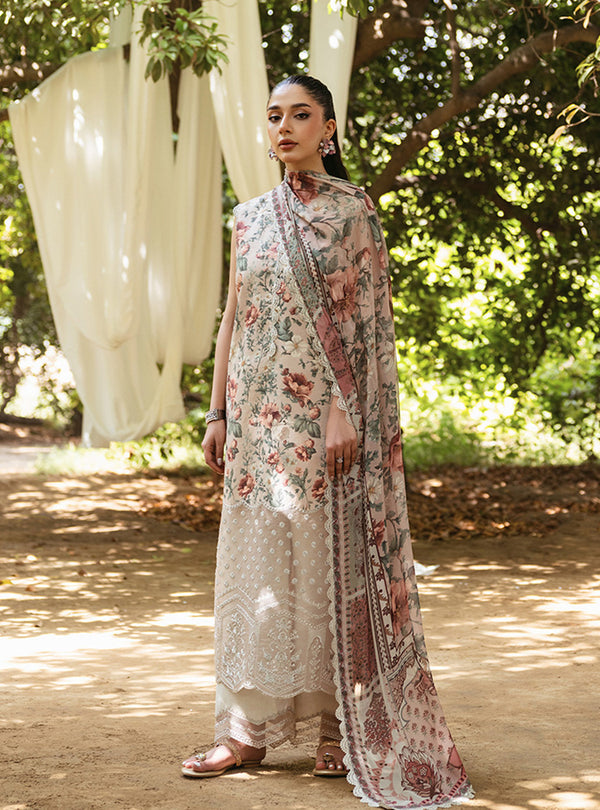 Zainab Chottani | Tahra Lawn 24 | SAMAHA - D 5B by Zainab Chottani - Designer Dress - Type: Ladies Clothes - Available at Libayah - 100% Original