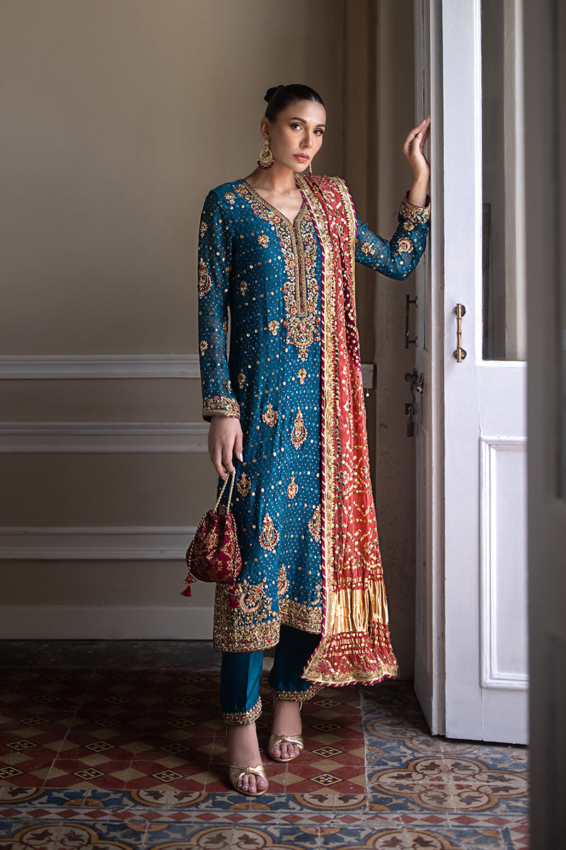 Sana Abbas | Wedding Formals | JASMINE by Sana Abbas - Designer Dress - Type: Ladies Clothes - Available at Libayah - 100% Original