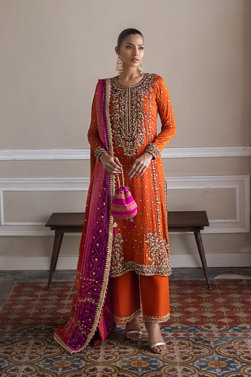 Sana Abbas | Wedding Formals | BEHNAZ by Sana Abbas - Designer Dress - Type: Ladies Clothes - Available at Libayah - 100% Original