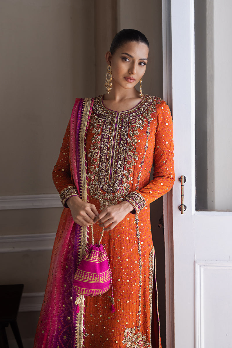 Sana Abbas | Wedding Formals | BEHNAZ by Sana Abbas - Designer Dress - Type: Ladies Clothes - Available at Libayah - 100% Original