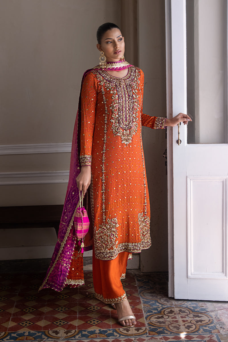 Sana Abbas | Wedding Formals | BEHNAZ by Sana Abbas - Designer Dress - Type: Ladies Clothes - Available at Libayah - 100% Original
