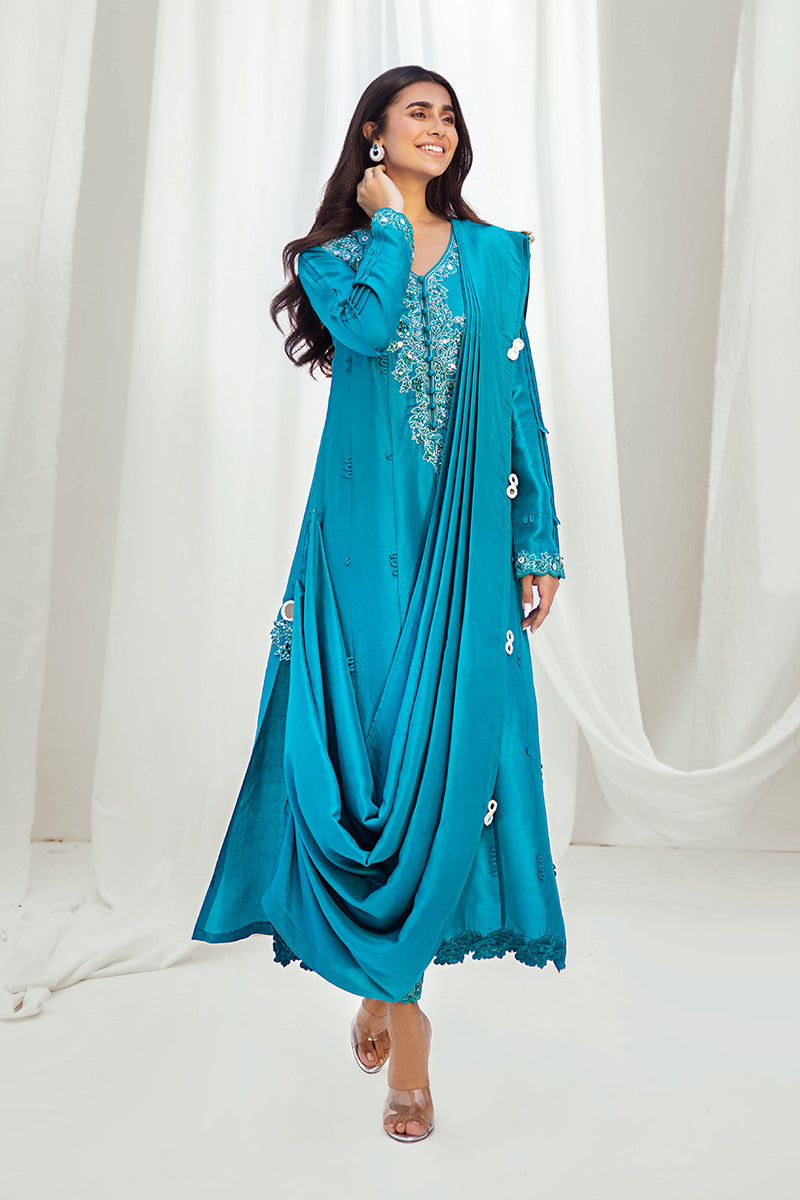 Sana Abbas | Luxury Pret | Niran by Sana Abbas - Designer Dress - Type: Ladies Clothes - Available at Libayah - 100% Original