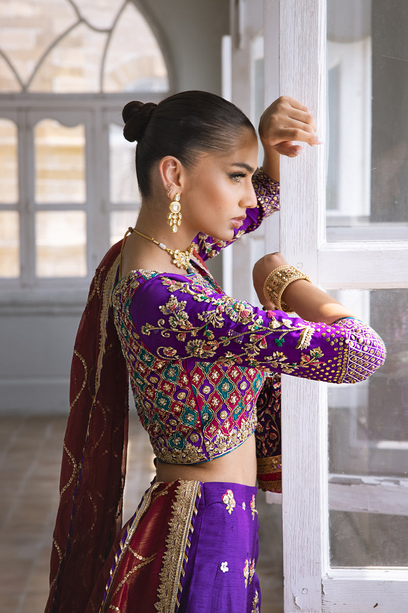 Sana Abbas | Wedding Formals | BAHAR by Sana Abbas - Designer Dress - Type: Ladies Clothes - Available at Libayah - 100% Original