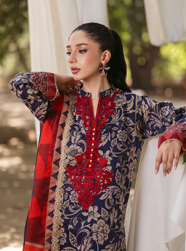 Zainab Chottani | Tahra Lawn 24 | TAMARA - D 7A by Zainab Chottani - Designer Dress - Type: Ladies Clothes - Available at Libayah - 100% Original