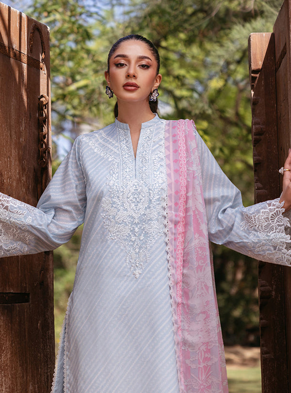 Zainab Chottani | Tahra Lawn 24 | RUHAE - D 9B by Zainab Chottani - Designer Dress - Type: Ladies Clothes - Available at Libayah - 100% Original