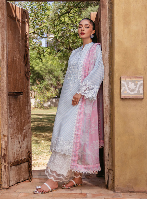 Zainab Chottani | Tahra Lawn 24 | RUHAE - D 9B by Zainab Chottani - Designer Dress - Type: Ladies Clothes - Available at Libayah - 100% Original