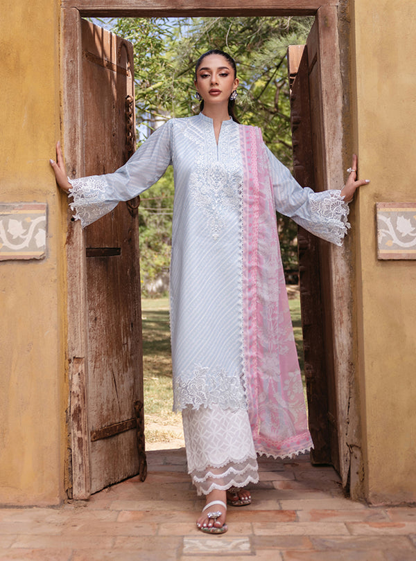 Zainab Chottani | Tahra Lawn 24 | RUHAE - D 9B by Zainab Chottani - Designer Dress - Type: Ladies Clothes - Available at Libayah - 100% Original