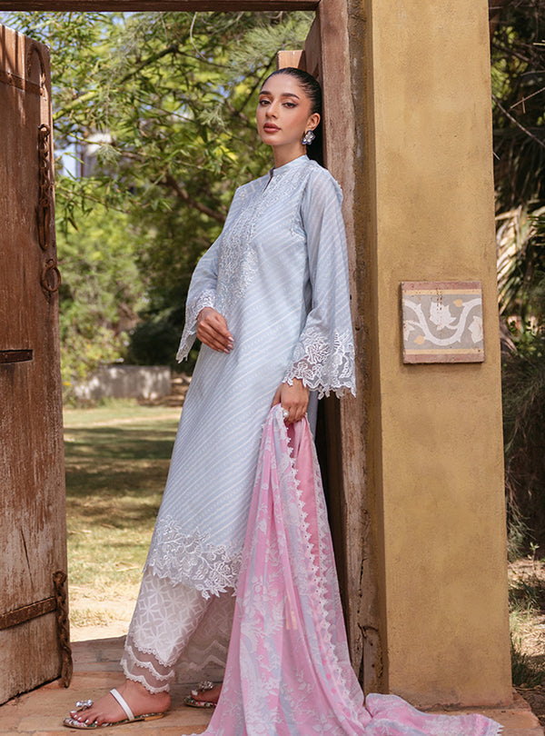 Zainab Chottani | Tahra Lawn 24 | RUHAE - D 9B by Zainab Chottani - Designer Dress - Type: Ladies Clothes - Available at Libayah - 100% Original