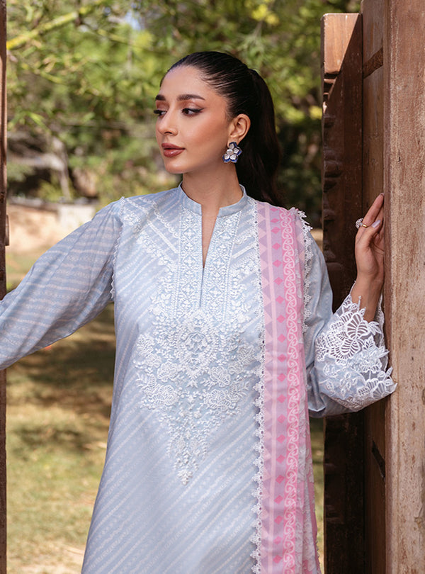 Zainab Chottani | Tahra Lawn 24 | RUHAE - D 9B by Zainab Chottani - Designer Dress - Type: Ladies Clothes - Available at Libayah - 100% Original