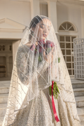 Erum Khan | Iris Bridal Couture 24 | DIAMOND DEWDROP by Erum Khan - Designer Dress - Type: Bridal - Available at Libayah - 100% Original