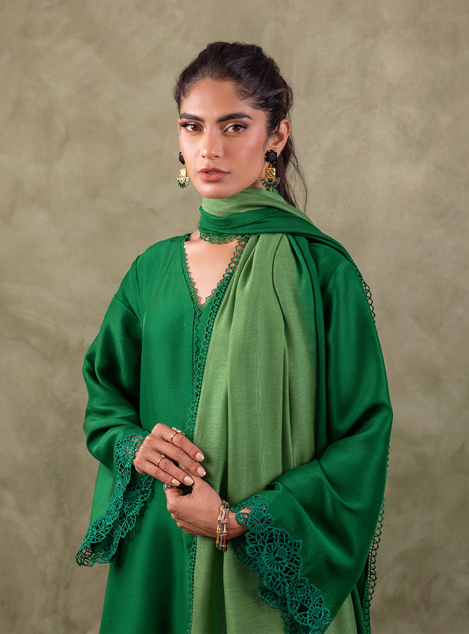 Zainab Chottani | Luxury Pret | ROYAL JADE by Zainab Chottani - Designer Dress - Type: Ladies Clothes - Available at Libayah - 100% Original