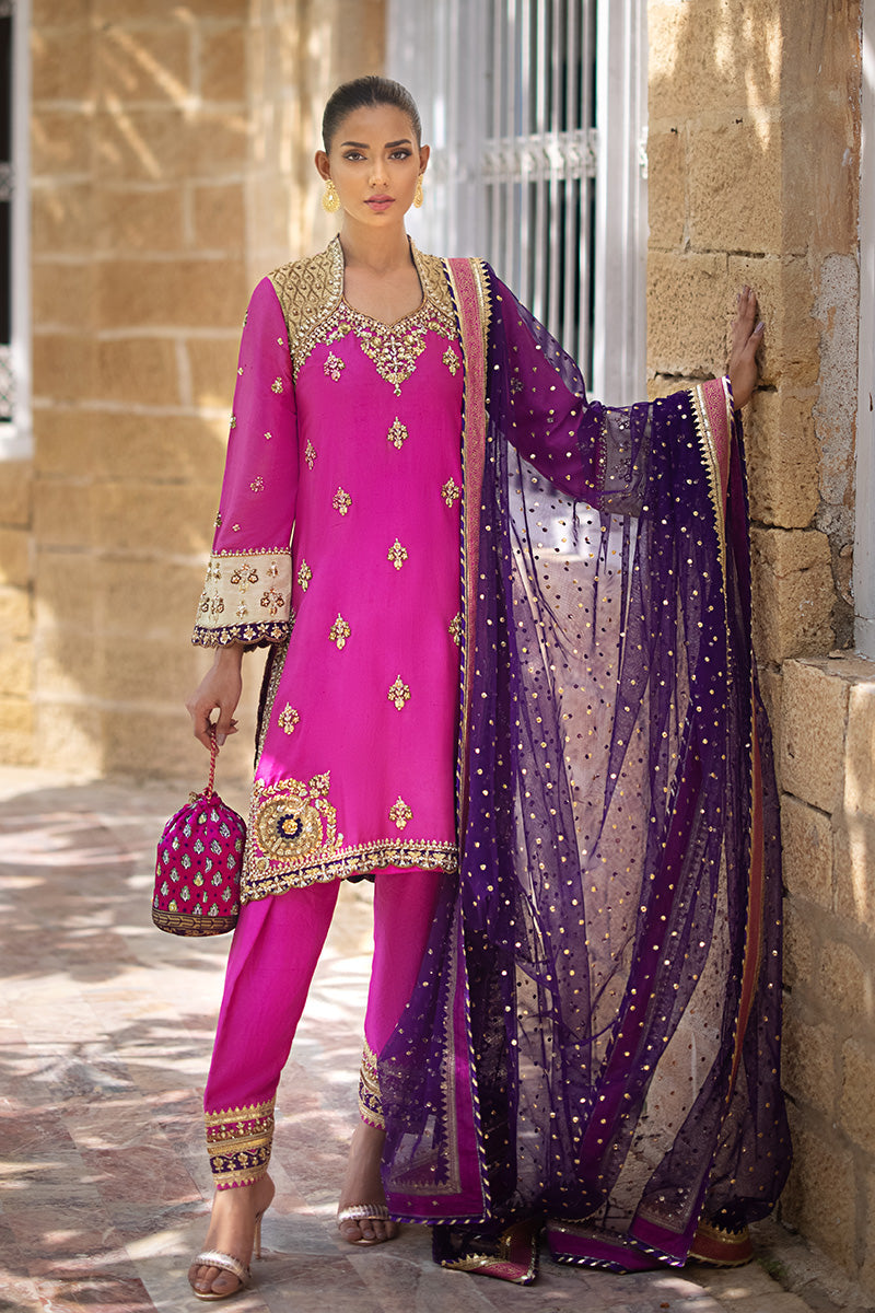Sana Abbas | Wedding Formals | MAHRUKH by Sana Abbas - Designer Dress - Type: Ladies Clothes - Available at Libayah - 100% Original