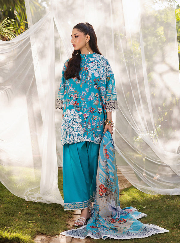 Zainab Chottani | Tahra Lawn 24 | BEEHA - D 2B by Zainab Chottani - Designer Dress - Type: Ladies Clothes - Available at Libayah - 100% Original