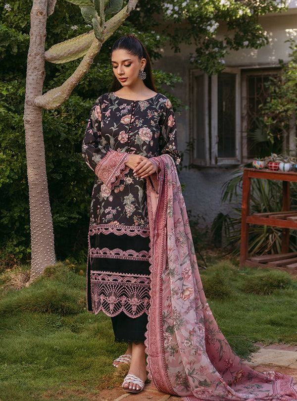 Zainab Chottani | Tahra Lawn 24 | RYMA - D 1A by Zainab Chottani - Designer Dress - Type: Ladies Clothes - Available at Libayah - 100% Original