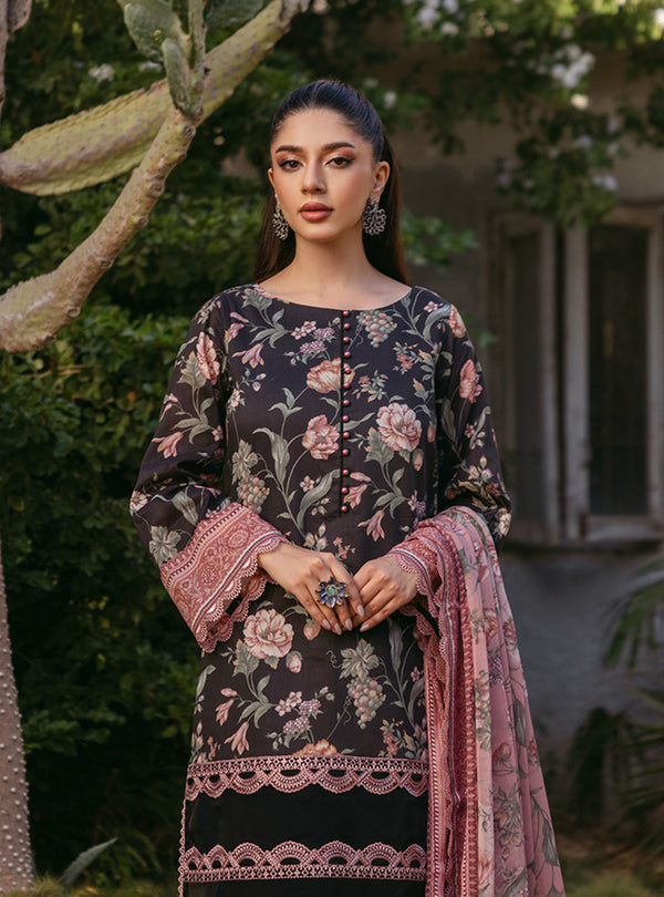 Zainab Chottani | Tahra Lawn 24 | RYMA - D 1A by Zainab Chottani - Designer Dress - Type: Ladies Clothes - Available at Libayah - 100% Original