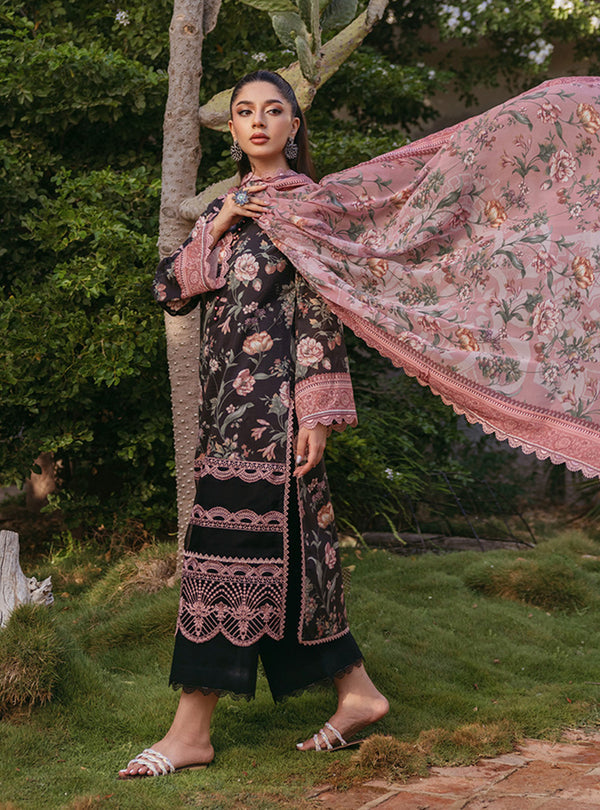 Zainab Chottani | Tahra Lawn 24 | RYMA - D 1A by Zainab Chottani - Designer Dress - Type: Ladies Clothes - Available at Libayah - 100% Original