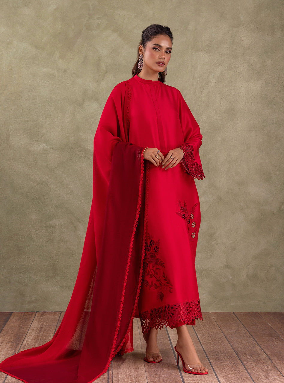 Zainab Chottani | Luxury Pret | SCARLET ROSE by Zainab Chottani - Designer Dress - Type: Ladies Clothes - Available at Libayah - 100% Original