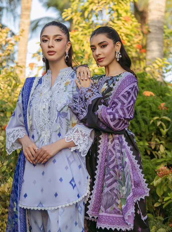 Zainab Chottani | Tahra Lawn 24 | RAHA - D 6A by Zainab Chottani - Designer Dress - Type: Ladies Clothes - Available at Libayah - 100% Original