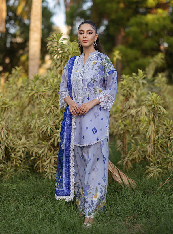 Zainab Chottani | Tahra Lawn 24 | RAHA - D 6A by Zainab Chottani - Designer Dress - Type: Ladies Clothes - Available at Libayah - 100% Original