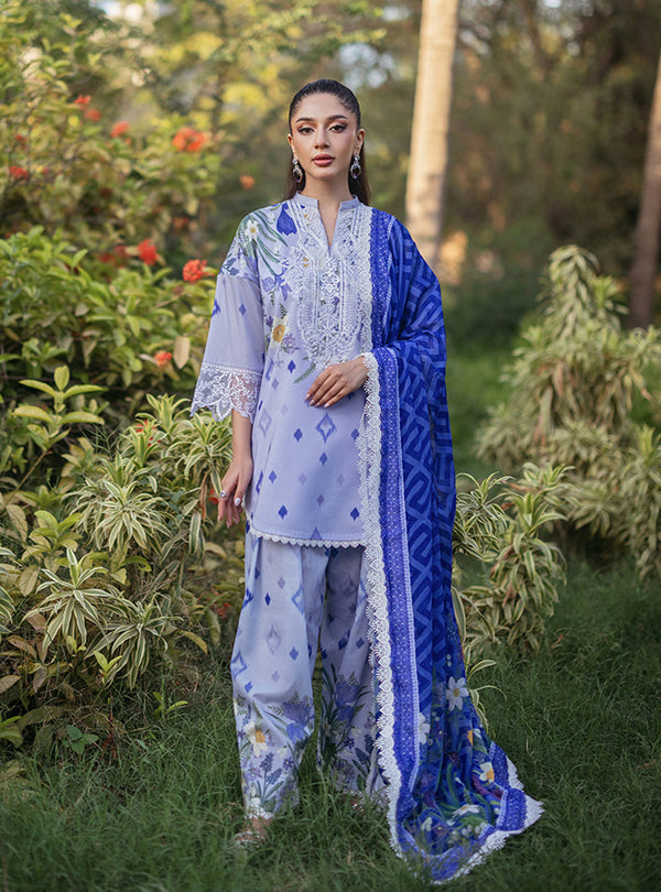 Zainab Chottani | Tahra Lawn 24 | RAHA - D 6A by Zainab Chottani - Designer Dress - Type: Ladies Clothes - Available at Libayah - 100% Original