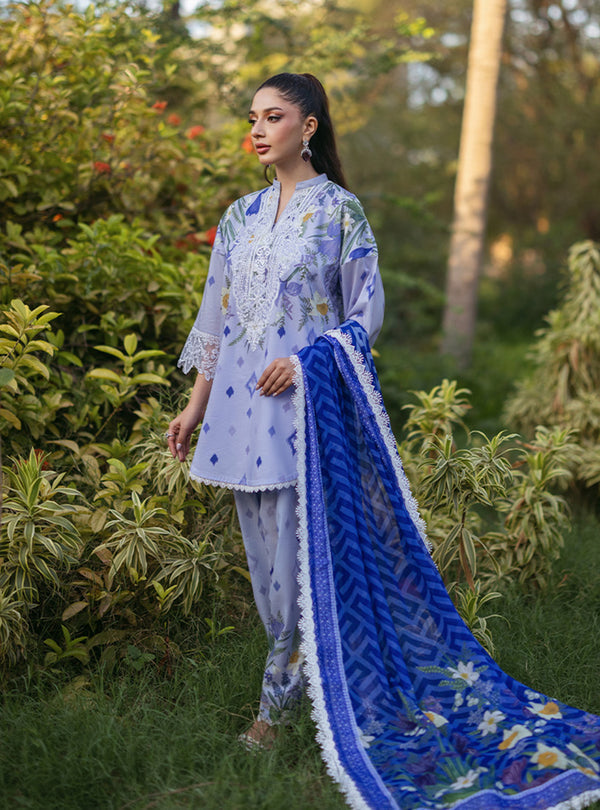 Zainab Chottani | Tahra Lawn 24 | RAHA - D 6A by Zainab Chottani - Designer Dress - Type: Ladies Clothes - Available at Libayah - 100% Original