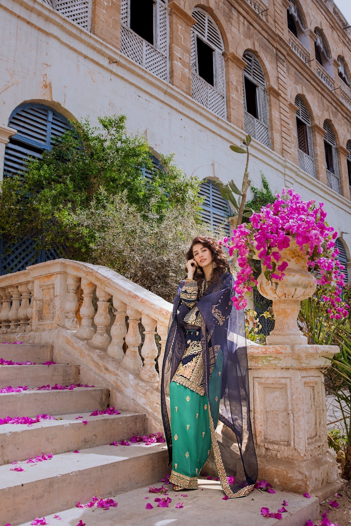 Erum Khan | Umaima Eid Edit | ANABIA by Erum Khan - Designer Dress - Type: Ladies Clothes - Available at Libayah - 100% Original