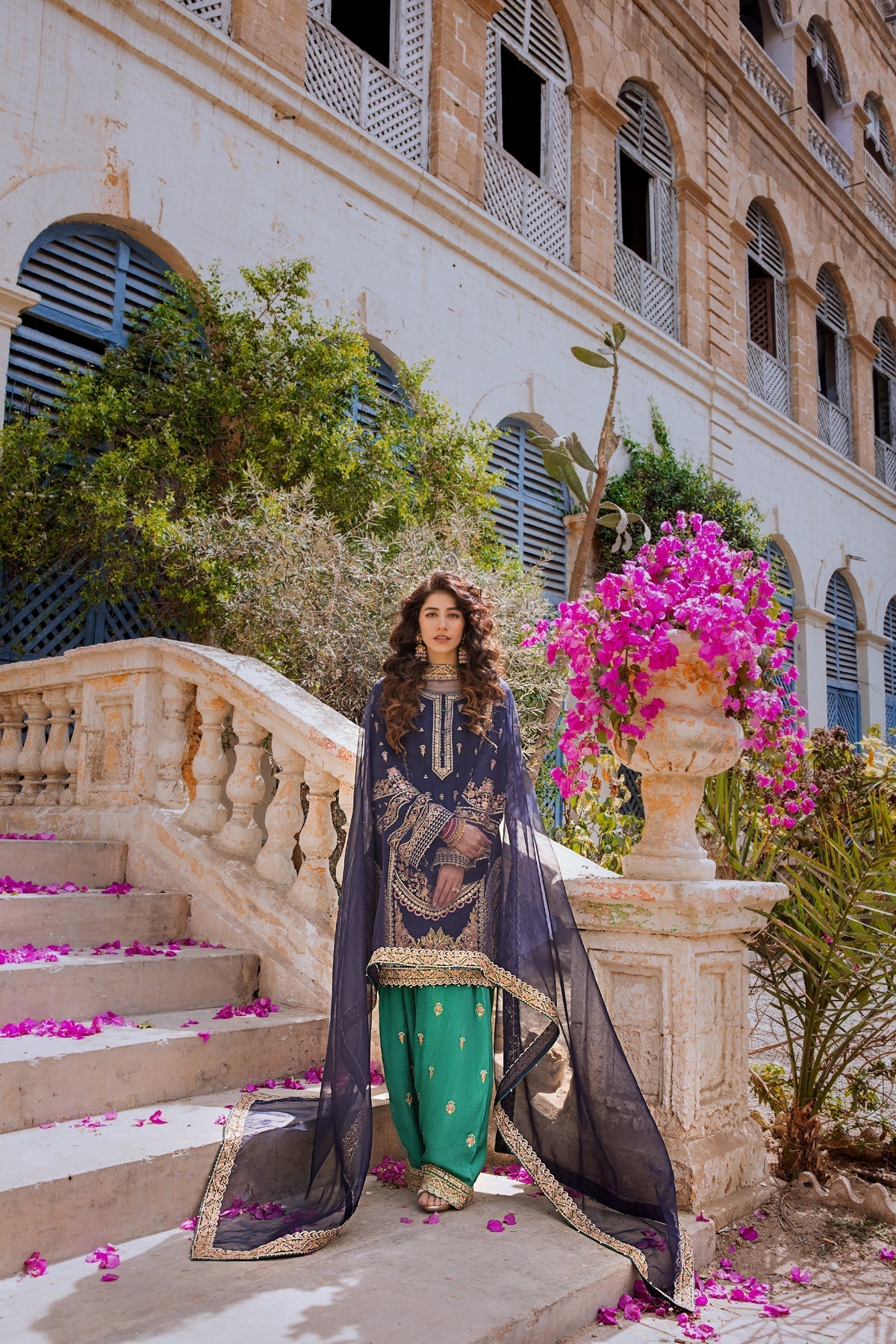 Erum Khan | Umaima Eid Edit | ANABIA by Erum Khan - Designer Dress - Type: Ladies Clothes - Available at Libayah - 100% Original