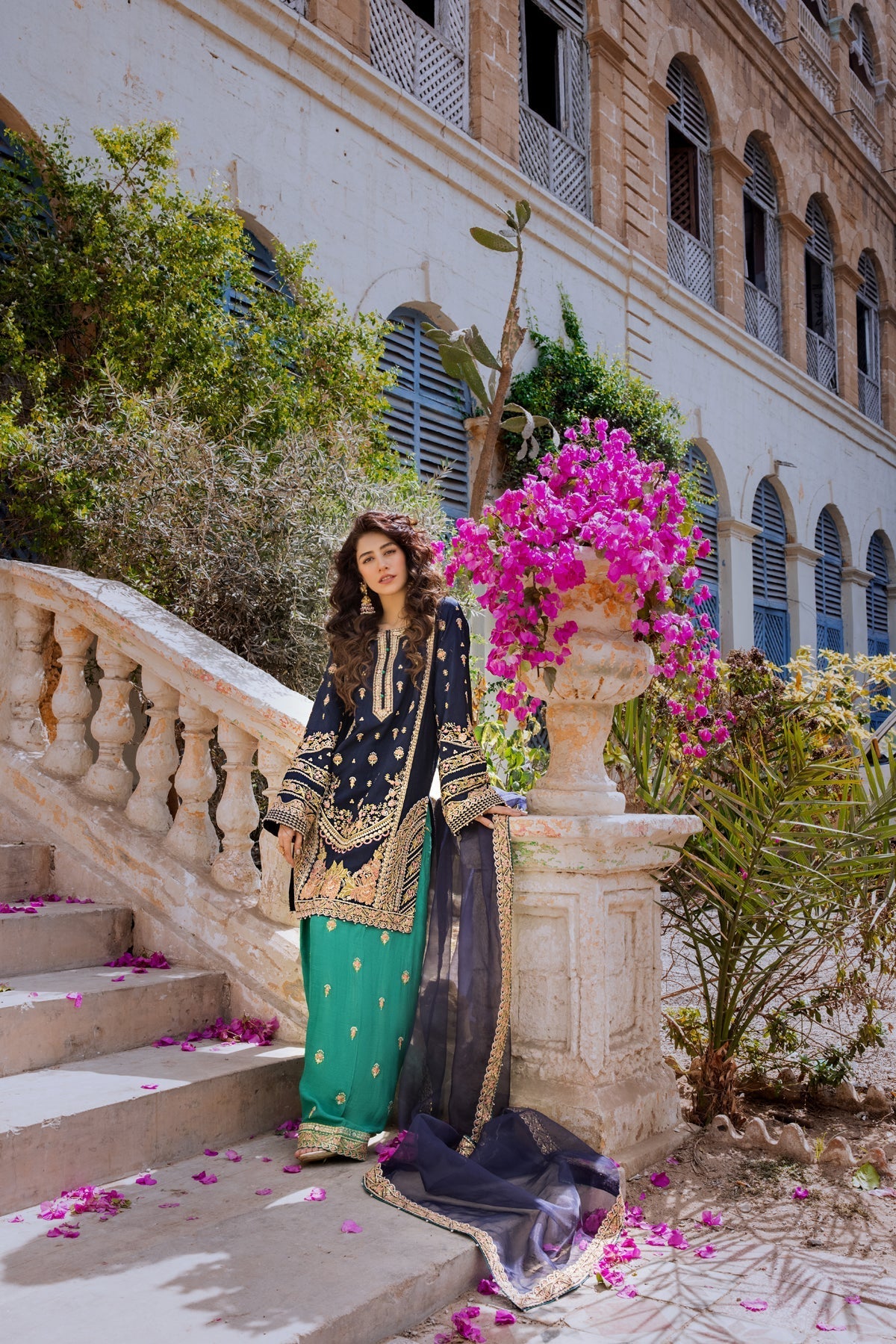 Erum Khan | Umaima Eid Edit | ANABIA by Erum Khan - Designer Dress - Type: Ladies Clothes - Available at Libayah - 100% Original